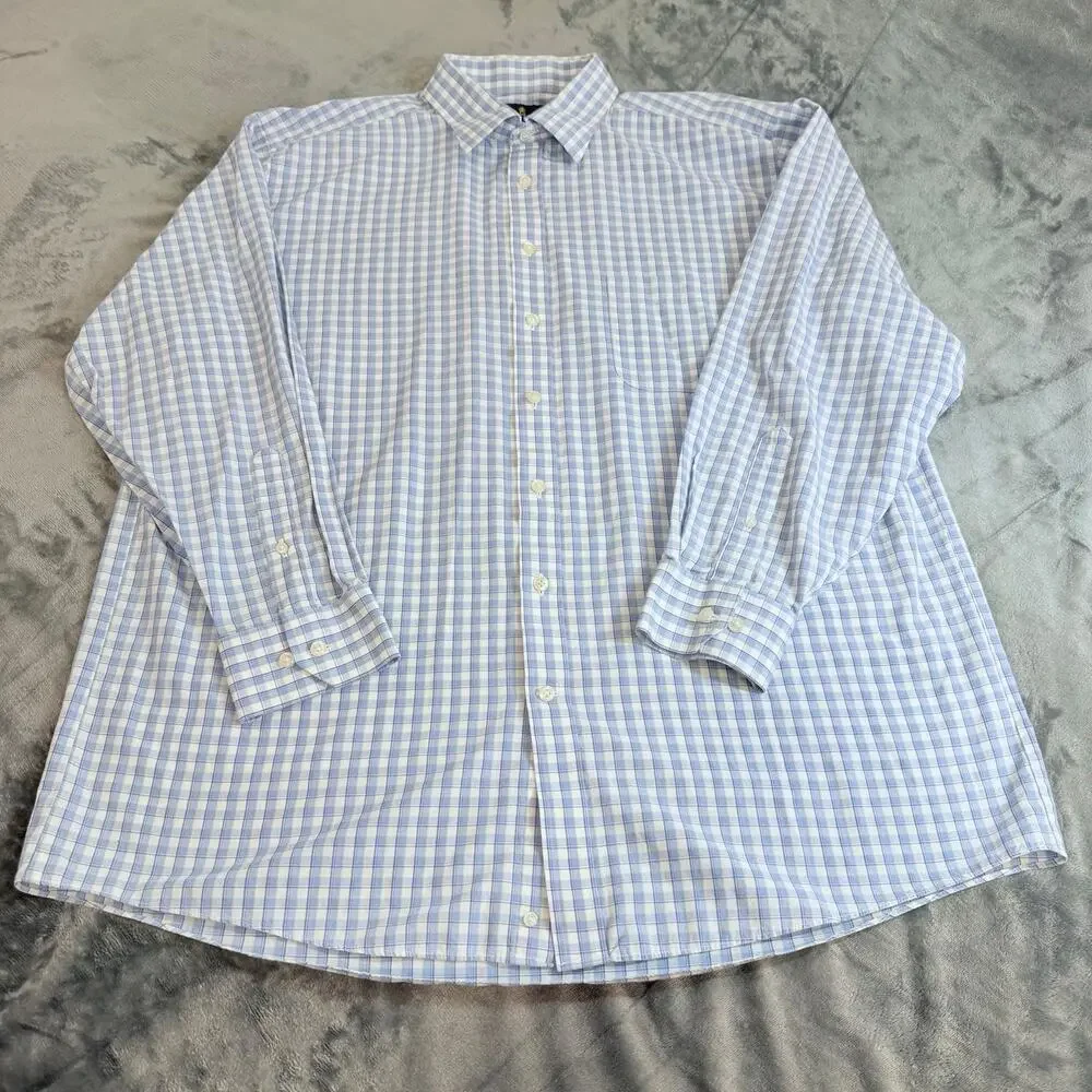 Bundle 3 Stafford Tailored Culture Travel Easy Care Regular Fit Sz XL Multicolor - Picture 4 of 16